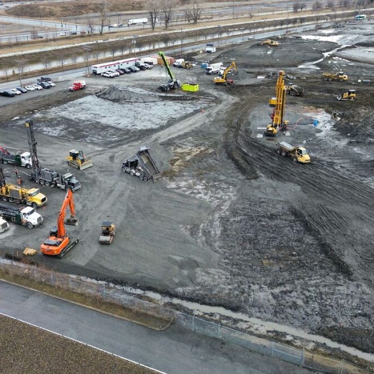 Projet Hypertec, 180 puits de 500’.